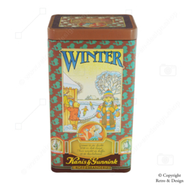 Unique Vintage Coffee Tin: Kanis & Gunnink Seasons!