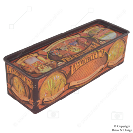 "Authentic Vintage Storage Tin for Peijnenburg Gingerbread: Relive the Past with Delicious Flavor!"