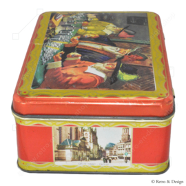 Erleben Sie ein Stück Geschichte mit der Vintage-Keksdose für Zwolse Blauwvingers!