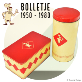 Entdecken Sie den nostalgischen Charme von Bolletje mit diesen einzigartigen Vintage-Keksdose und Zwiebackdose!