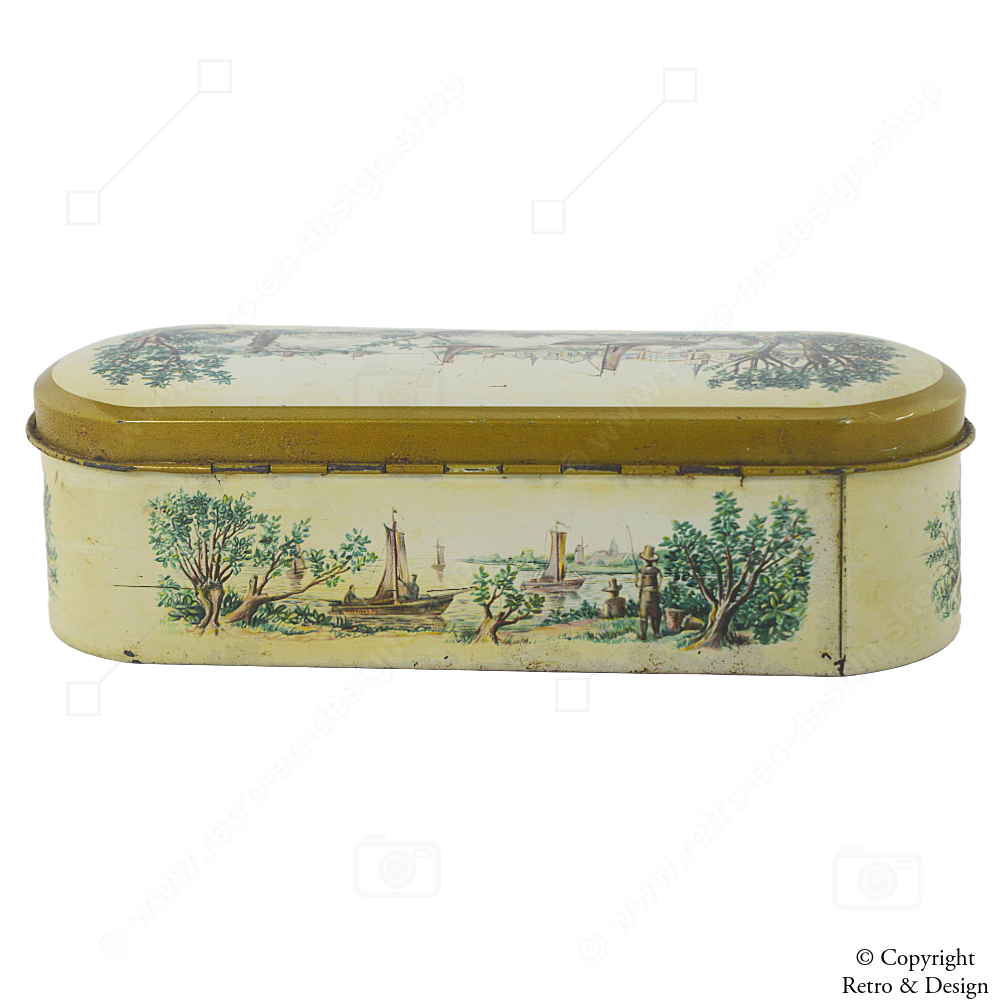 Vintage-Douwe-Egberts-Teedose (1954) – Ein Hauch von Pickwick-Nostalgie