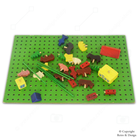 "Jumborama" Juego de Actividades para Niños Pequeños (1961) – Creativo Set de Juego Temático de Granja de Jumbo