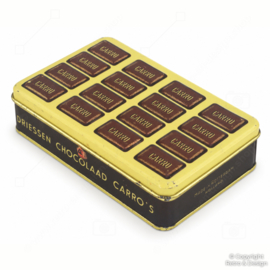 Vintage Driessen chocoladeblik Carro’s – Rotterdam – ca. 1925–1950