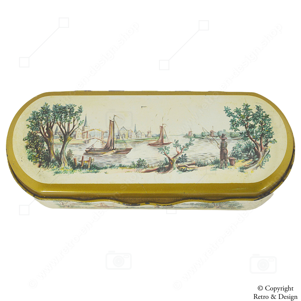 Vintage-Douwe-Egberts-Teedose (1954) – Ein Hauch von Pickwick-Nostalgie