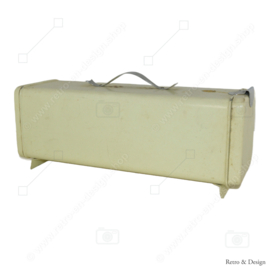 Rectangular vintage cake or gingerbread tin with flap lid and cutting board made by Brabantia