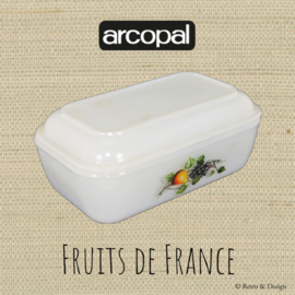 Butter Dish - Arcopal, Fruits de France