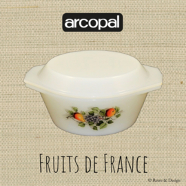 Kasserrole, Backform Arcopal 'Fruits de France'  Ø 17,5 cm