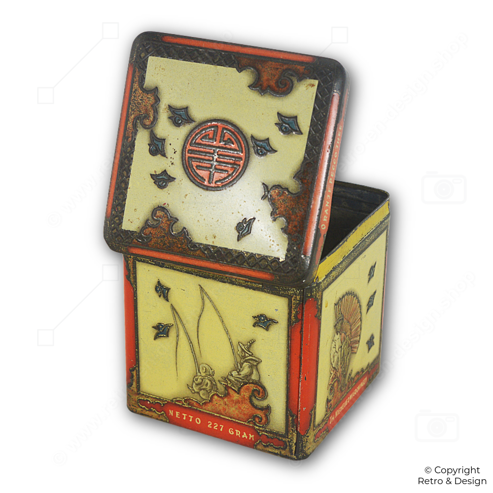 Cubo de té Pecco vintage de Niemeijer (1930–1940)