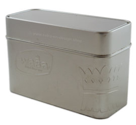WASA baked since 1919. Bewaarblik in zilverkleurige uitvoering