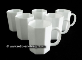 Tasse, Coupe, Gobelet Arcoroc France, Octime blanc