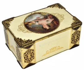 Lata de caramelo vintage de THORNE con imagen de Lady Maria Conyngham