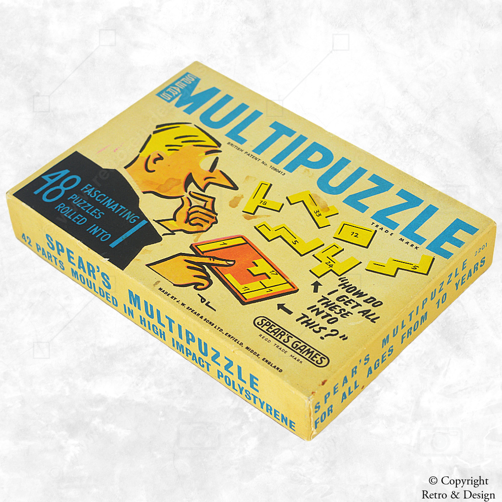 Spear’s Multipuzzle – 48 Fascinating Puzzles in 1 (1960s)
