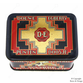 Authentique Boîte à Points Douwe Egberts : Une Pièce Iconique de Nostalgie Rétro