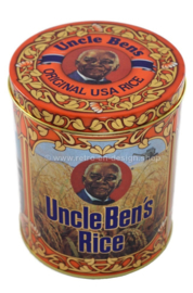 'Uncle Bens Rice' Vintage blik voor het bewaren van rijst