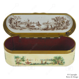 "Teatime: Caja de Cucharillas Vintage Douwe Egberts de 1954 - ¡Un tesoro atemporal para los entusiastas del té!