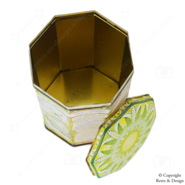 Octagonal Vintage Tin with Lid for BRINTA Porridge by Honig