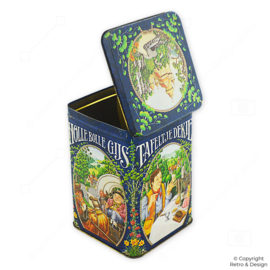 Vintage Fairy Tale Tin by Konmar – Featuring Little Red Riding Hood & Hansel and Gretel