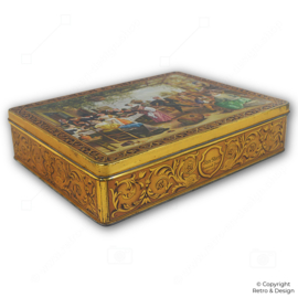 Vintage Jan Steen Tin – “The Dancing Couple” 1626–1679 | Decorative & Collectible