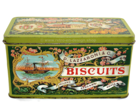 Italiaans blik van D. Lazzaroni & C. voor Biscuits