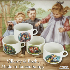 Bols à Soupe Ot en Sien – Ensemble de 4 Bols Vintage Villeroy & Boch
