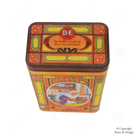 Boîte à Café Frisonne par Douwe Egberts : Un Élément Pratique de Nostalgie pour Votre Cuisine
