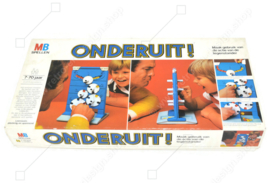 Onderuit, een vintage spel van MB uit het jaar 1970