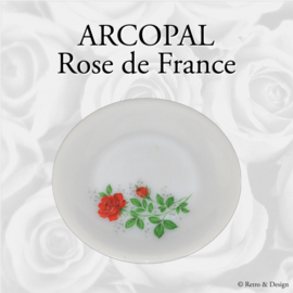 Assiette plate Arcopal Rose de France Ø 23 cm