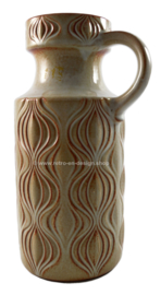 Vintage West-Germany vase nr. 485-26, Amsterdam muster, Scheurich