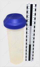 Tupperware XL Mix Max shaker 750 ml. in transparent white and blue