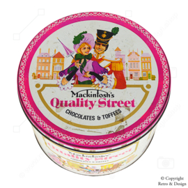 Caja de Dulces Vintage Icónica: Mackintosh's Quality Street de 1985/1986