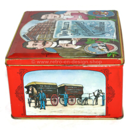 Nostalgic tin box. Van Nelle’s Steam Coffee Roaster and Tea Trade
