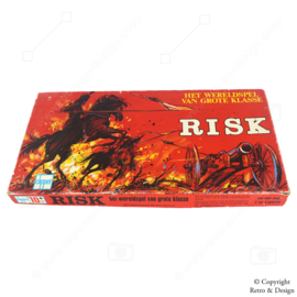 Ontdek het vintage spel RISK in de rode doos van Clipper - het wereldspel van grote klasse!