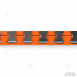 Porte-cravates Brabantia orange vintage – années 1960-1970
