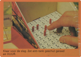 Vintage spel "Tankslag" van MB uit 1976