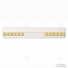 Vintage Brabantia Kitchen Rack – White/Beige – 12 Hooks – 1970s/80s