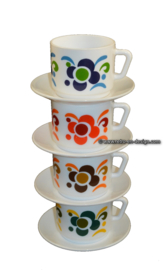 Arcopal france Knorr cup and saucer