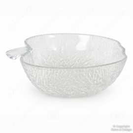Coupe Vintage en Verre Demi-Pomme – Italie – Années 1960/70