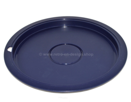 Centro de servicio de la colección Tupperware Preludio con seis compartimentos, azul