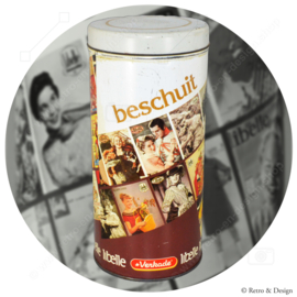 "Bring Nostalgia to Your Kitchen: The Vintage Verkade Biscuit Tin with Libelle Magazine Front Covers!"