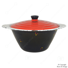 "Nostalgic Confetti Table Enamel Pan from the Heritage Collection of Diepenbrock and Reigers (DRU)"