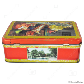 Experience a piece of history with the Vintage Cookie Tin for Zwolse Blauwvingers!