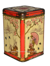 Vintage Teedose mit orientalischen Prägungen für NIEMEYER