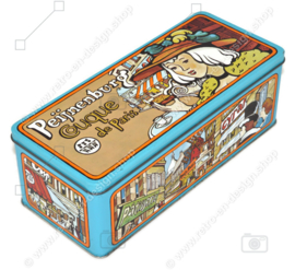 Gingerbread tin by Peijnenburg for Couque de Paris with images of Paris