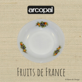 Arcopal Fruits de France. Grote ronde fruitschaal Ø 28 cm