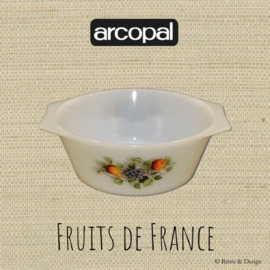 Arcopal cocotte, casserole. Fruits de France Ø 14 cm