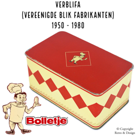 Revivez la nostalgie avec la boîte à biscuits vintage Bolletje : Un morceau d’histoire intemporel