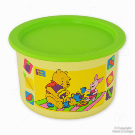 Boîte de Conservation Vintage Tupperware « Winnie l’Ourson » – Boîte Enfant avec Couvercle