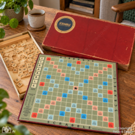 Scrabble – originele Nederlandse uitgave • J.W. Spear & Sons • ca. 1955