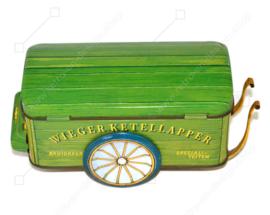 Auténtico carro de panadero de hojalata de Wieger Ketellapper, tal como se utilizó en 1915