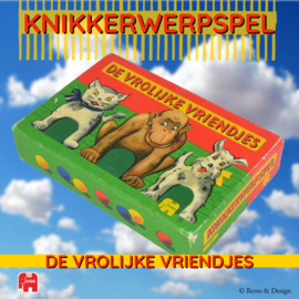 Vintage knikkerspel "De Vrolijke Vriendjes" van Jumbo